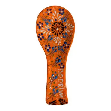 Wholesale Bodrum Themed Embossed Wooden Spoon Second Quality - 3