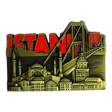 Wholesale Metal Istanbul Refrigerator Magnet - 4