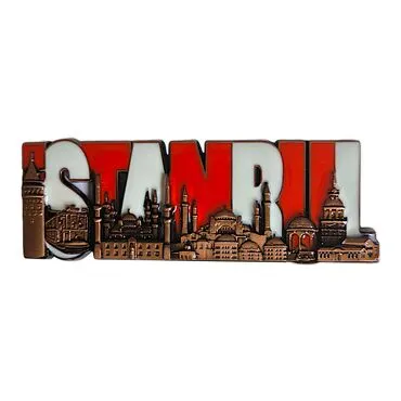 Wholesale Metal Istanbul Refrigerator Magnet - 5
