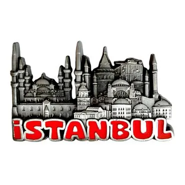 Wholesale Metal Istanbul Refrigerator Magnet - 6