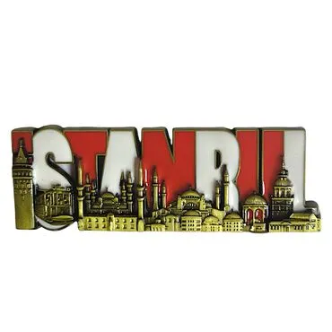 Wholesale Metal Istanbul Refrigerator Magnet - 7