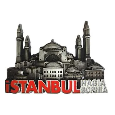 Wholesale Metal Istanbul Refrigerator Magnet - 11