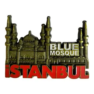 Wholesale Metal Istanbul Refrigerator Magnet - 13