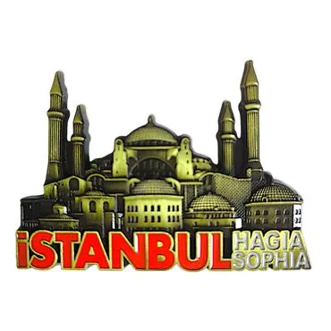 Wholesale Metal Istanbul Refrigerator Magnet - 18