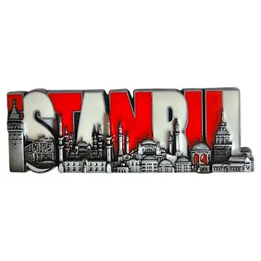 Wholesale Metal Istanbul Refrigerator Magnet - 21