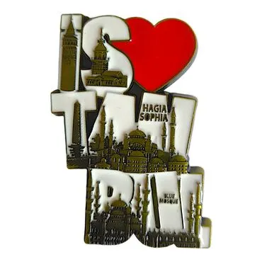 Wholesale Metal Istanbul Refrigerator Magnet - 22