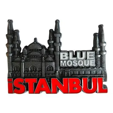 Wholesale Metal Istanbul Refrigerator Magnet - 23