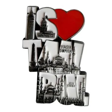 Wholesale Metal Istanbul Refrigerator Magnet - 26