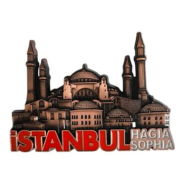 Wholesale Metal Istanbul Refrigerator Magnet - 27