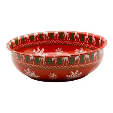 Wholesale Christmas Themed Metal Bowl 95 mm - 3
