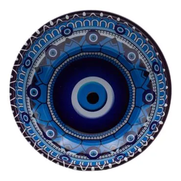 Wholesale Nazar Themed Metal Bowl 95 mm - 4