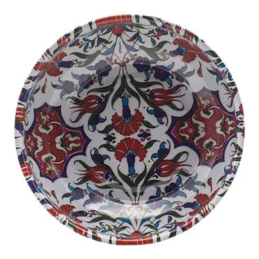Wholesale Ceramic Themed Metal Bowl 95 mm - 4