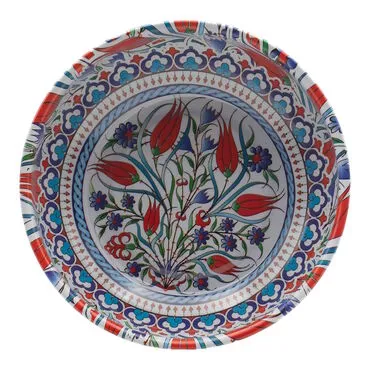 Wholesale Ceramic Themed Metal Bowl 95 mm - 8