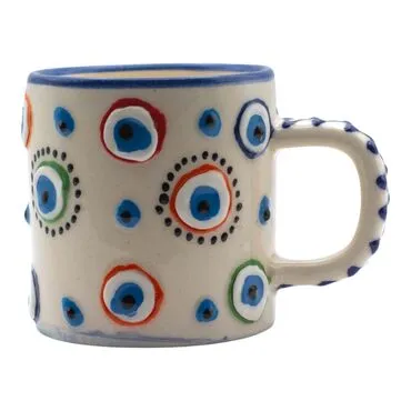 Wholesale Nazar Embossed Small Mug - 5