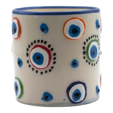 Wholesale Nazar Embossed Small Mug - 4