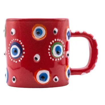 Wholesale Nazar Embossed Small Mug - 9