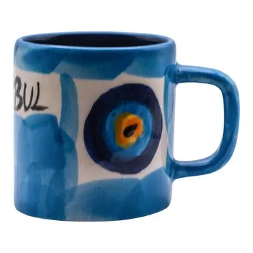 Wholesale Ceramic Embossed Small Mug - 4