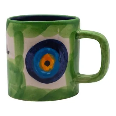 Wholesale Ceramic Embossed Small Mug - 5