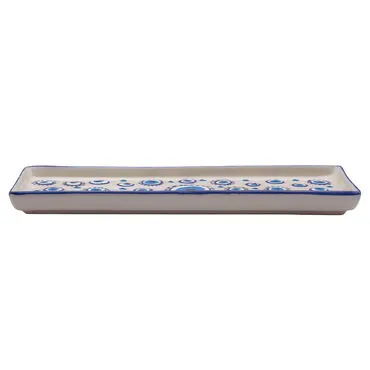 Wholesale Embossed Nazar Rectangular Plate - 2