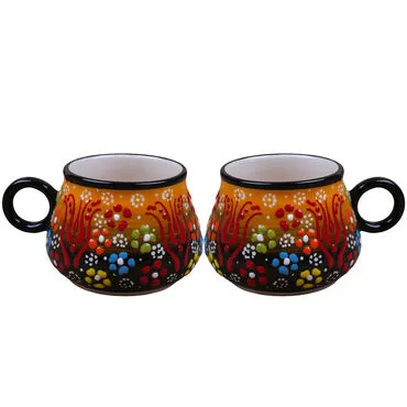 Wholesale Embossed Curved Mug