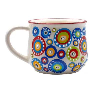 Wholesale Nazar Embossed Kazan Mug
