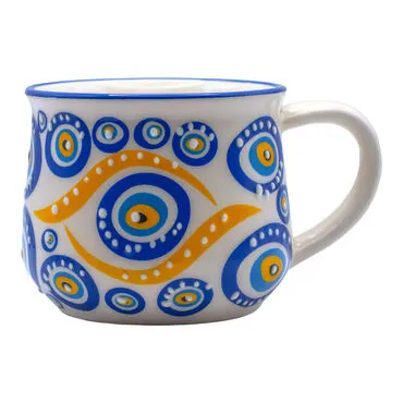 Wholesale Nazar Embossed Kazan Mug - 4