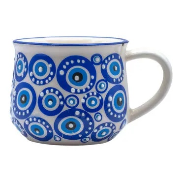 Wholesale Nazar Embossed Kazan Mug - 6