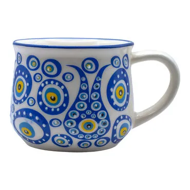 Wholesale Nazar Embossed Kazan Mug - 8