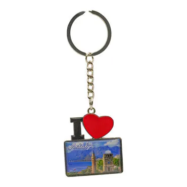 Toptan Antalya Temalı I Love Anahtarli̇k