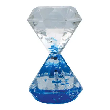 Wholesale Blue Liquid Acrylic Thick Sand Timer