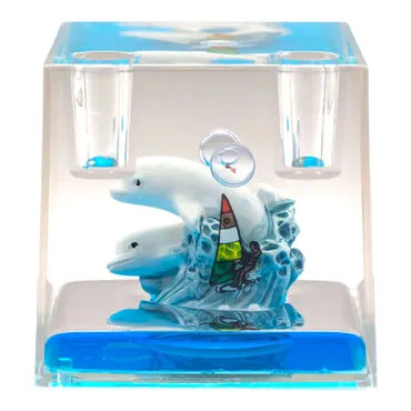Wholesale Blue Water Acrylic Cube