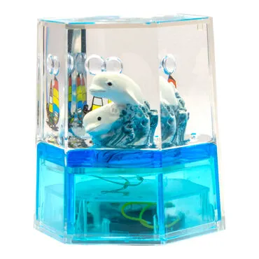 Wholesale Blue Liquid Acrylic Music Player