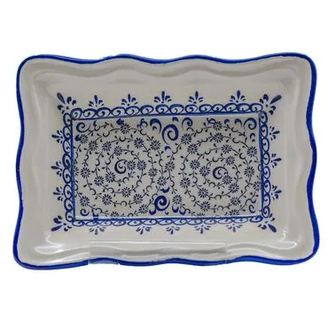 Toptan Haliç Dikdörtgen  Çerezlik - Mavi - 2