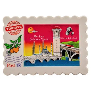 Wholesale Myros Adana Themed Regional Polyester Refrigerator Magnet - 7