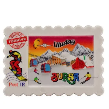 Toptan Myros Bursa Temalı Yöresel Polyester Magnet - 4