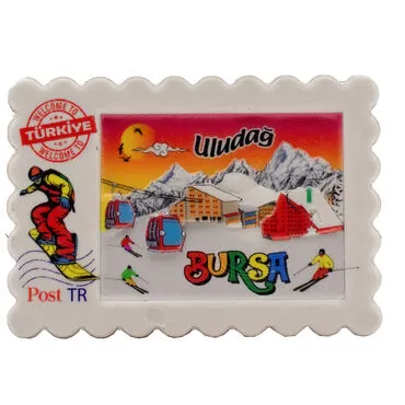 Toptan Myros Bursa Temalı Yöresel Polyester Magnet - 19