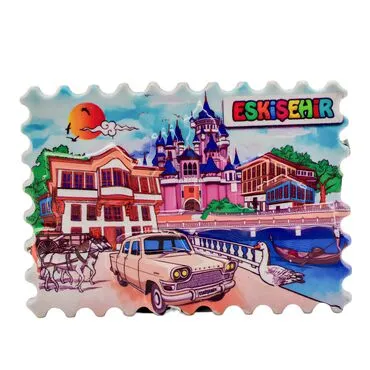 Toptan Myros Eskişehir Temalı Yöresel Polyester Magnet - 6