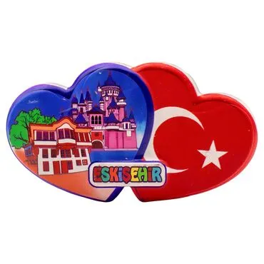 Toptan Myros Eskişehir Temalı Yöresel Polyester Magnet - 11