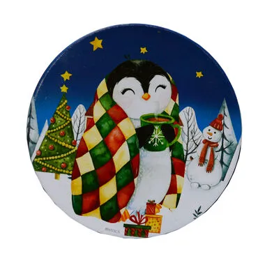 Wholesale Metal Cold Penguin Coaster