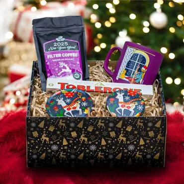 Wholesale Purple Coffee Lovers Gift Box