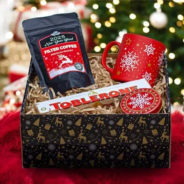 Wholesale Red Welcome Winter Gift Box
