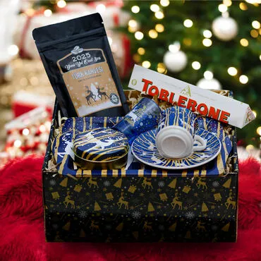 Wholesale Christmas Reindeer Turkish Coffee Gift Box