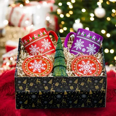 Wholesale Double Welcome New Year Gift Box - Standart