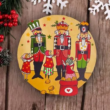 Wholesale Lead Soldier Wooden Coaster