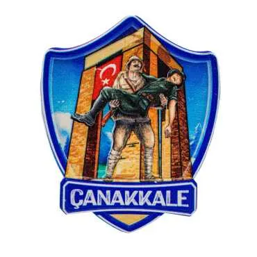 Wholesale Myros Çanakkale Themed Regional Polyester Refrigerator Magnet - 5