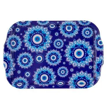 Toptan Nazar Temalı Tepsi Çift Yön Baskılı 23*30 CM - 5