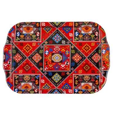 Toptan Mandala Temalı Tepsi Çift Yön Baskılı 23*30 CM - 5