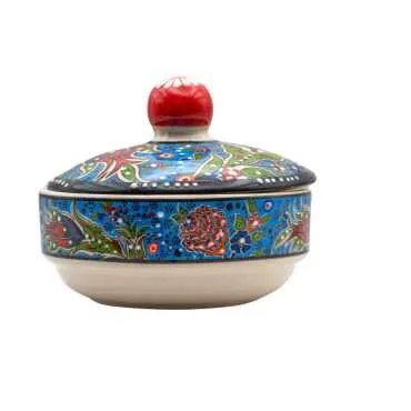 Special Embossed Small Box Sugar Bowl