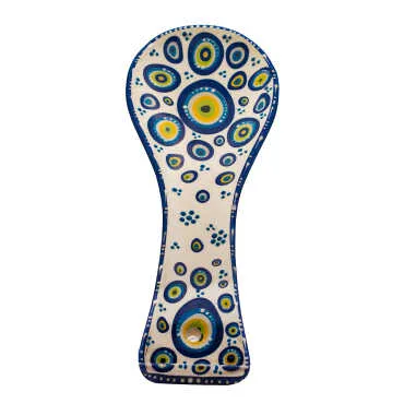 Nazar Themed Embossed Spoon Holder - Standart - 2