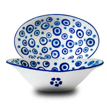 Nazar Temalı Kabartma Nazar Gondol Çerezlik 105X155X47 Mm